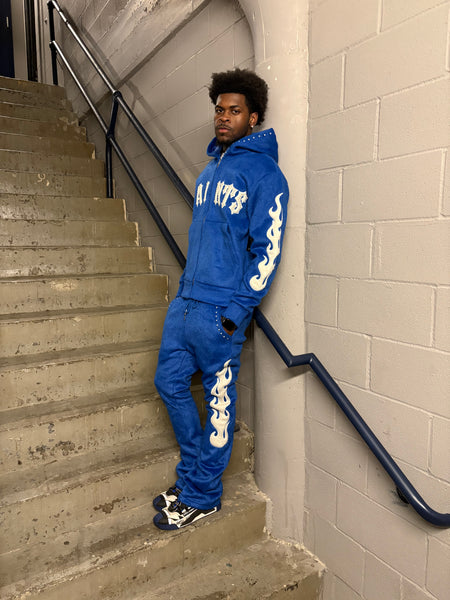 Fur “Saints” Sweatsuit