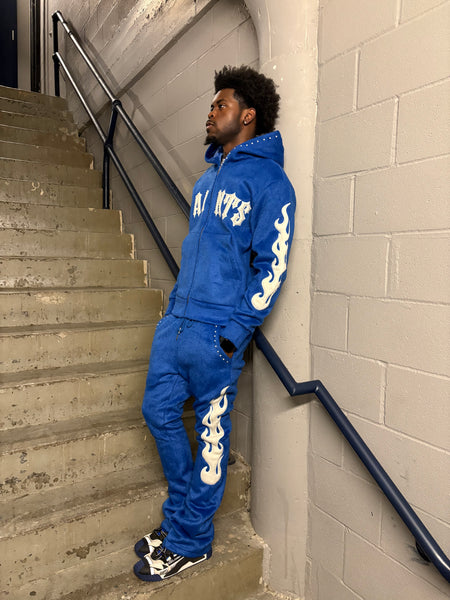 Fur “Saints” Sweatsuit