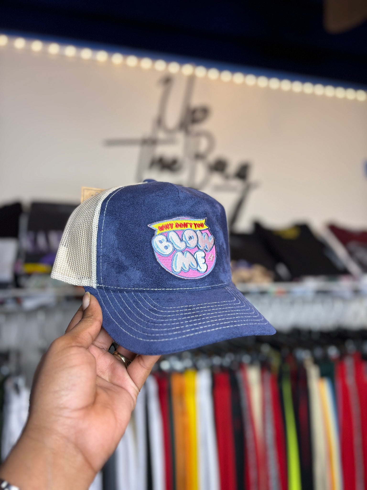 “Blow Me” Trucker Hat