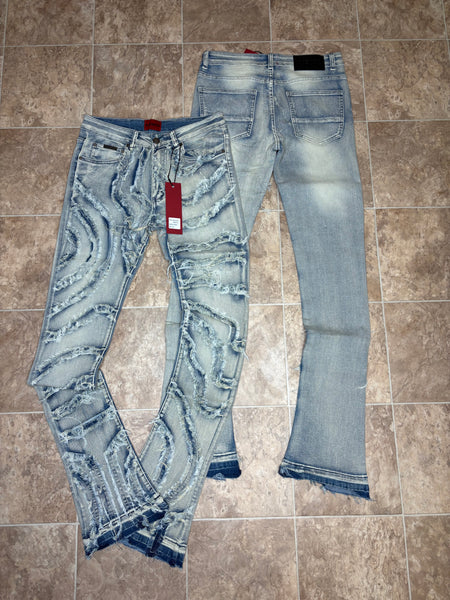 “Rider” Stacked Jeans