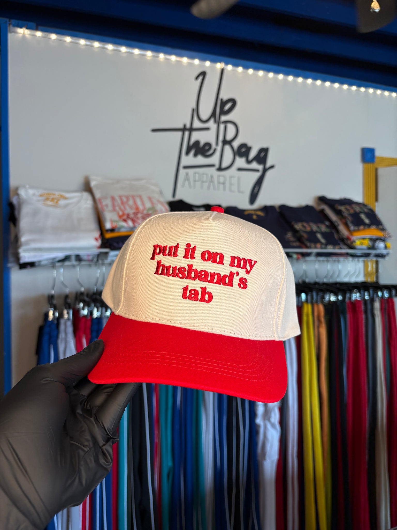“Husband’s Tab” SnapBack Hat