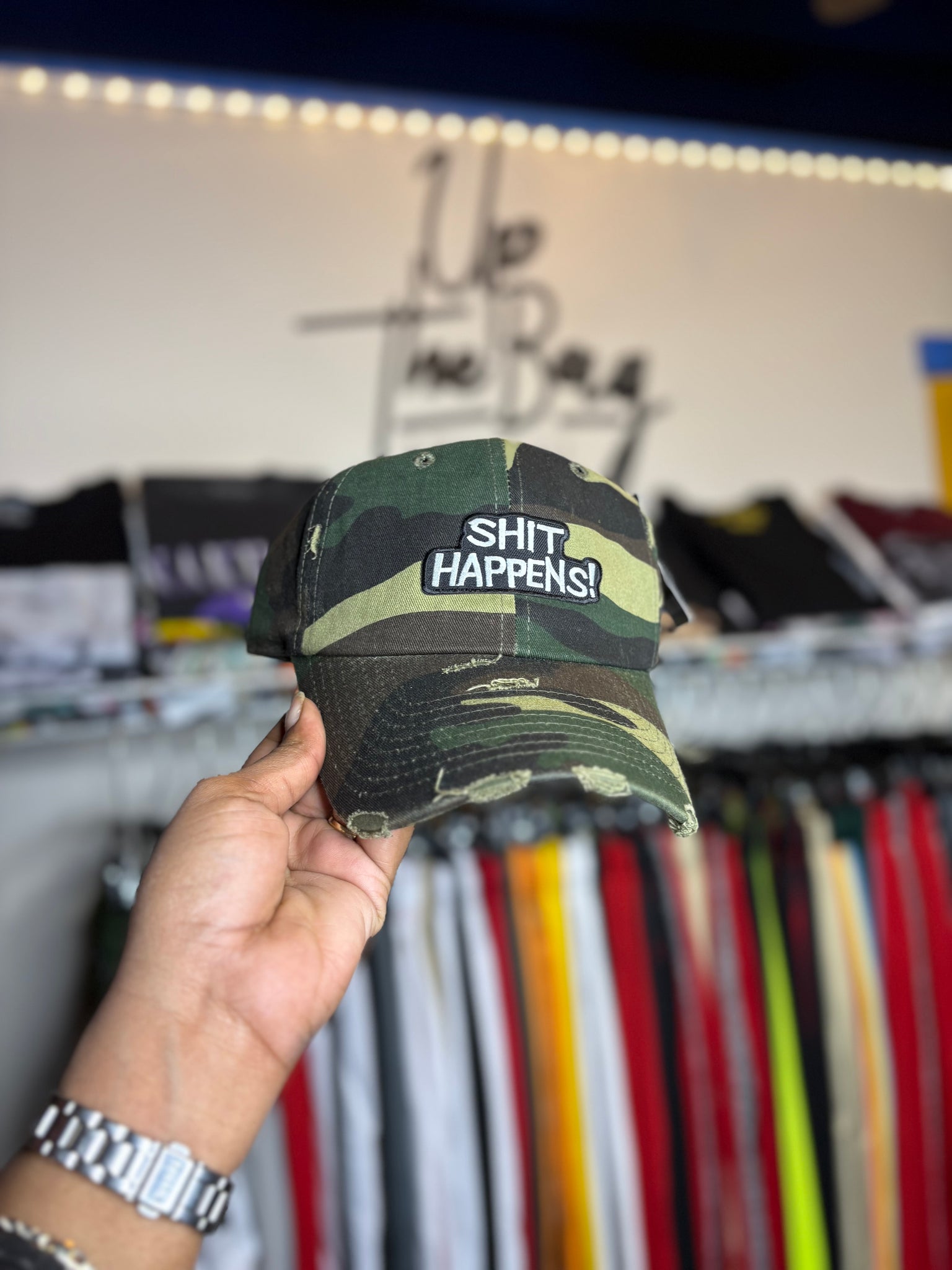 “Sht Happens” Dad Hat