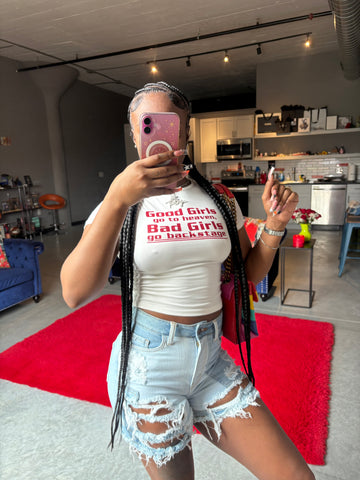 “Backstage” Crop Top