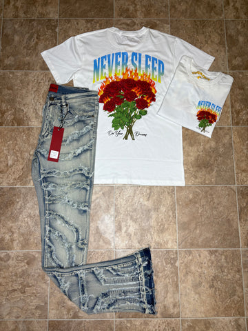 “Rider” Stacked Jeans