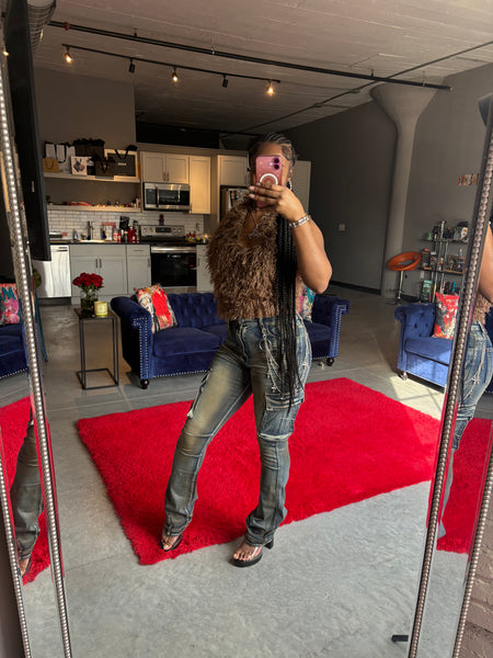 “Rockstar” Stacked Jeans