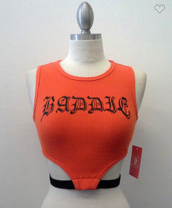 “Baddie” Crop Top